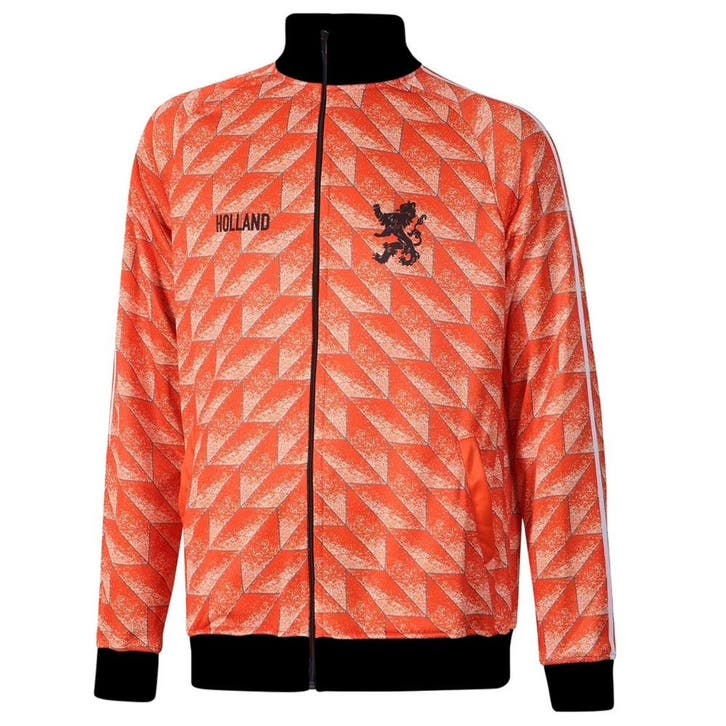 EK 88 Trainingsjack 1988 - Eigen Naam - Oranje - Kind en, Sport en Fitness, Voetbal, Nieuw, Verzenden