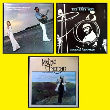 Michael Chapman - Lot of 3 original LPs (1976-1978) -, Nieuw in verpakking