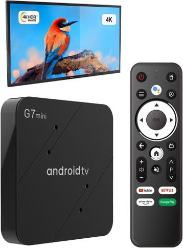 Tibagoods Mediaplayer Android TV Box 4K HDR - Geschikt voor, Ophalen of Verzenden, Zo goed als nieuw