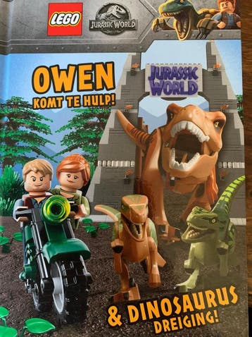 OWEN komt ter hulp! & Dinosaurus Dreiging! LEGO - LEGO, Boeken, Kinderboeken | Jeugd | onder 10 jaar, Verzenden, Zo goed als nieuw