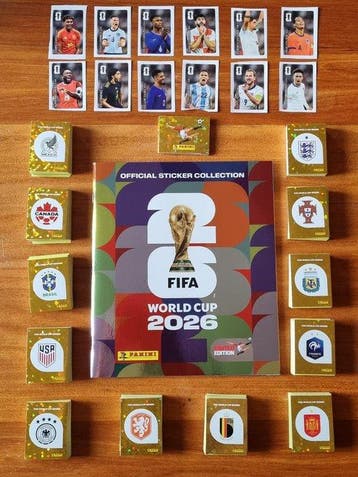 2026 Panini Ronaldo, Lionel Messi Niet geplakt - 993 Empty, Nieuw