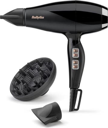 BaByliss Power Pro 2300 6716DE Föhn - Föhn met diffuser en 2, Verzenden, Zo goed als nieuw