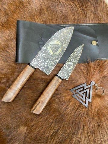 Hand-Forged with Old Steel, Pro Vintage Style Knives_Best