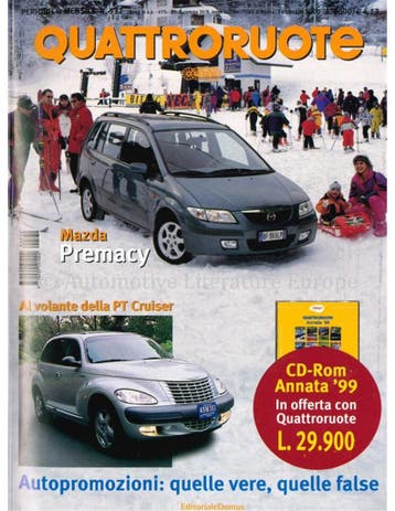 2000 QUATTRORUOTE MAGAZINE 532 ITALIAANS, Nieuw, Author