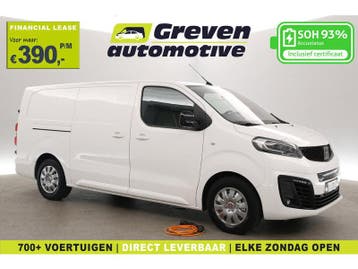 Fiat E-Scudo 75 kWh L3H1 | Snelladen | SOH 93% | Clima |, Automaat, Wit, Elektrisch, Nieuw