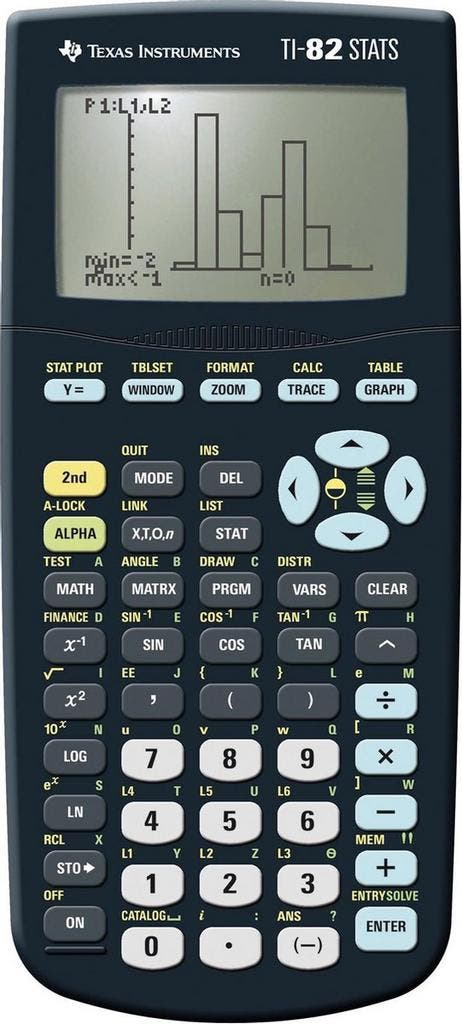 SCHOOLKORTING naar € 30,00 Texas Instruments TI-82 Stats, Hobby en Vrije tijd, Elektronica-componenten