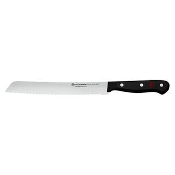 Broodgolfmes | GOURMET | RVS | Zwart | Lengte 324mm Wüsthof, Verzenden, Nieuw in verpakking