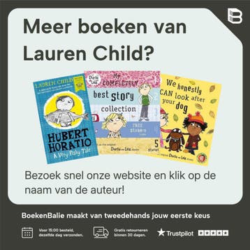 Ik ben niet moe en ik ga zeker niet naar bed / Charlie en, Boeken, Verzenden, Zo goed als nieuw, Lauren Child