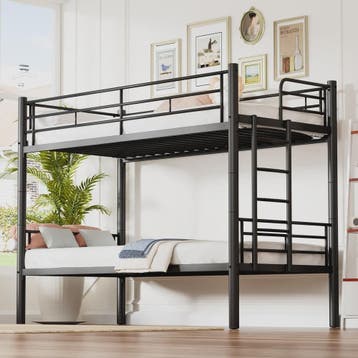 Stapelbed Kinderen 90x200cm - Veilig, Omvormbaar tot 2 Enkel, Verzenden, Nieuw