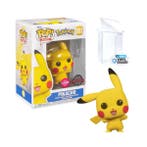 Funko Pop Pokemon  Pikachu Waving 553 Flocked  SE, Verzenden, Nieuw