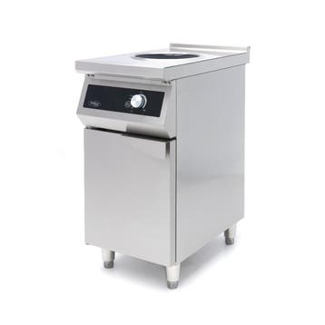 Inductie Wokbrander 700 - Ø 28 cm - 5000W - met Onderstel -, Verzenden, Nieuw in verpakking, Overige typen