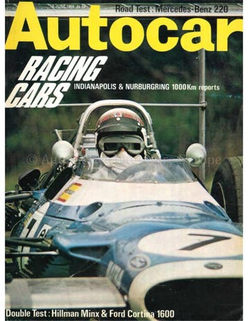 1969 AUTOCAR MAGAZINE 3825 ENGELS, Nieuw, Author