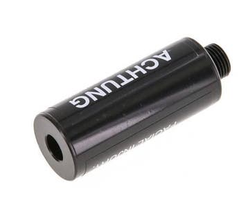 G1/8 Aluminium Free-Flow Geluidsdemper Pneumatiek, Verzenden, Nieuw