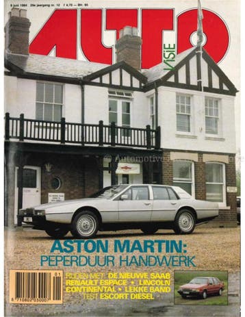 1984 AUTOVISIE MAGAZINE 12 NEDERLANDS, Nieuw, Author