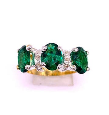 Zonder minimumprijs - Eeuwigheidsring - 9 kt. Geel goud,, Sieraden, Tassen en Uiterlijk