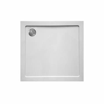 Douchebak VM Go Helion 80x80x3.5cm Composiet Vierkant Wit, Ophalen of Verzenden, Nieuw