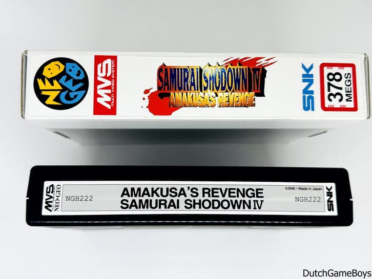 Neo Geo MVS - Samurai Shodown IV - Amakusas Revenge, Spelcomputers en Games, Games | Overige, Gebruikt, Verzenden
