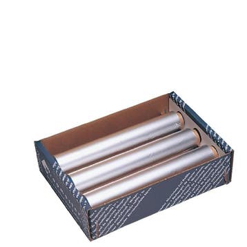 Aluminiumfolie na vulling 45cm | 3 stuks Wrapmaster, Verzenden, Nieuw in verpakking