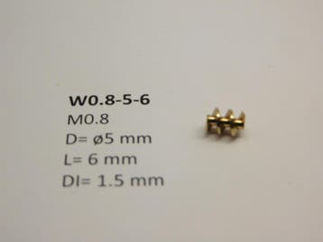 micromotor W0.8-5-6 wormwiel, Overige merken, Gelijkstroom, Verzenden, Overige typen