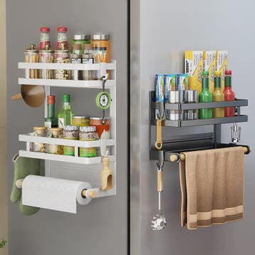 Magnetische Koelkast Organizer met 2-3 Lagen, Keukenopslag e, Verzenden, Nieuw