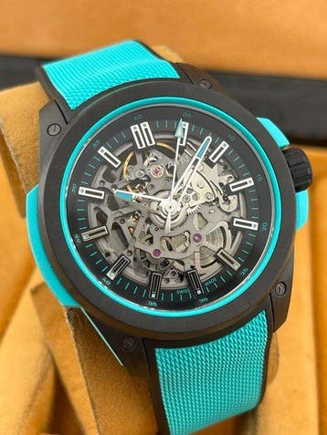Norqain - Wild One Skeleton Turquoise - Heren - 2020+, Nieuw