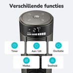2dekans | Bloomfold Toren Ventilator - 38 inches - Grijs -, Ophalen of Verzenden, Zo goed als nieuw