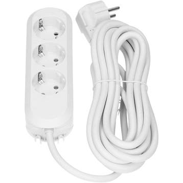 Bachmann 388272 Smart 3V Wit Stekkerdoos 5M Kabel (Europese, Verzenden, Nieuw, Overige typen