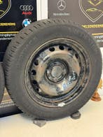 2 stuks Renault Twingo 2011 velgen met All-Seasons 175/65R14, Auto-onderdelen, Banden en Velgen, 14 inch, Gebruikt, 175 mm, Banden en Velgen