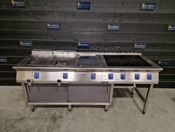 Kooklijn | Electrolux | 4-pits inductie fornuis | friteuse |, Gebruikt, Fornuis, Frituur en Grillen