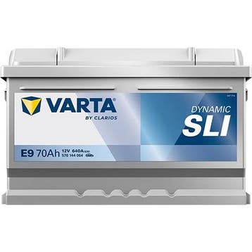 Varta Auto accu 12 volt 70 Ah SLI Dynamic type E9, Auto-onderdelen, Accu's en Toebehoren, Ophalen of Verzenden, Nieuw