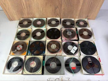 TDK, Scotch, etc. 18 CM - Plastic Reels with Tape - Multiple, Nieuw