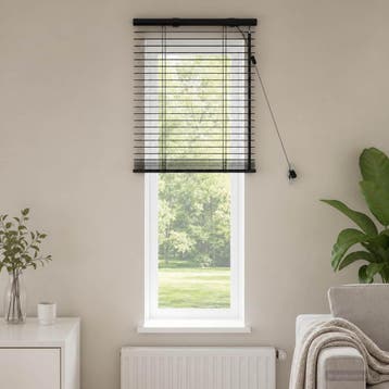 vidaXL Venetiaanse jaloezie Donkerbruin 65 x 130 cm 35 mm, Verzenden, Nieuw, Bruin