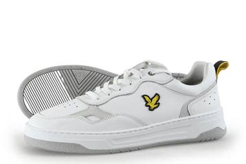 Lyle &amp; scott Veterschoenen in maat 44 Wit, Lyle &amp; scott, Verzenden, Wit, Zo goed als nieuw