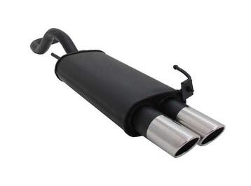 Novus sportuitlaat VW Polo 6N/6N2 1994-2001 2x76mm SR, Verzenden, Nieuw
