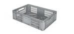 Stapelkrat Euronorm 600x400x170 mm  -  30L  -  grijs - Grijs, Verzenden