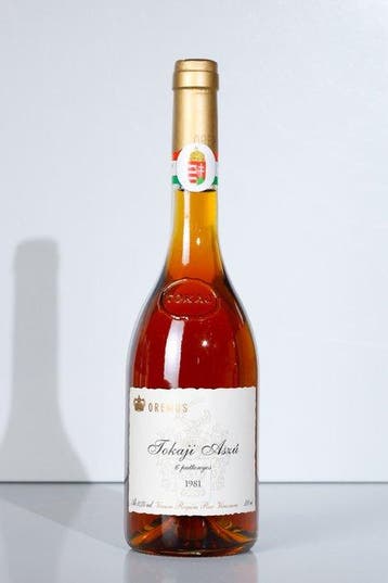 1981 Oremus, Tokaji Aszú 6 Puttonyos - Tokaj 6 Puttonyos - 1, Verzamelen, Nieuw