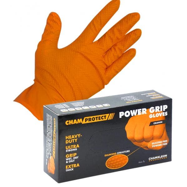 POWER Grip nitril handschoenen - doos 25 paar - Chamäleon, Auto diversen, Autogereedschap, Nieuw, Verzenden