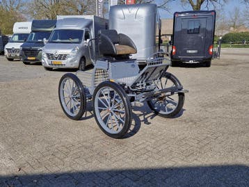 Enkelspan / Trainingswagen 050D / Paard / Koets / Grijs, Gebruikt, Paard