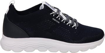 GEOX - Maat 39 - D Spherica Dames Sneakers - Blauw, Verzenden, Nieuw