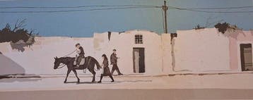Aldo Riso (1929-2008) - Paesaggio pugliese