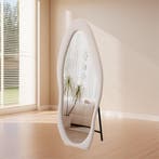 LoXa Passpiegel Velanto Crème – 160x60 cm – Alleen Staand –, Verzenden, Nieuw, Ovaal