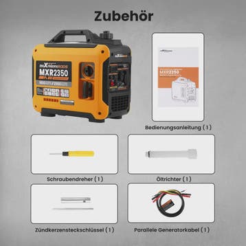 MAXPEEDINGRODS 2000W Draagbare Inverter Generator - Stil & C, Verzenden, Nieuw