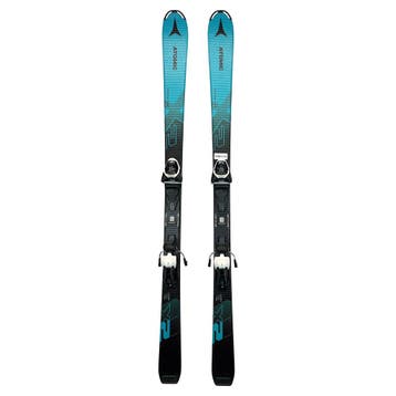 Atomic Redster J2 + Atomic X Crystal - cm - 150, Sport en Fitness, Gebruikt, Ophalen of Verzenden, Carve, Atomic