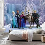 Disney Frozen fotobehang 360x270 vliesbehang | Muurdeco4kids, Huis en Inrichting, Stoffering | Behang, Ophalen of Verzenden, Minder dan 10 m²