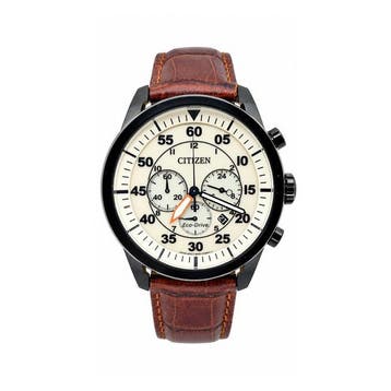 Citizen - Aviator Chronograph Eco-Drive - Zonder, Nieuw