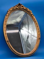 Spiegel- Prachtige wandspiegel – goudkleurig frame –