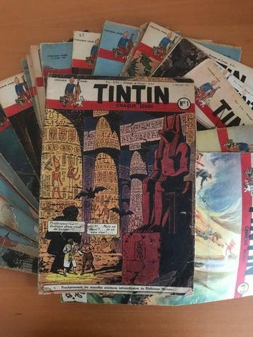 Tintin (magazine) - Année 1950 complète - 52 Tijdschriften -, Nieuw