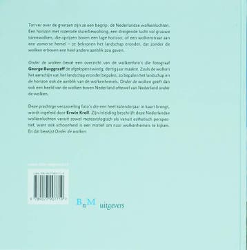 Onder de wolken Hollandse luchten 9789077907719 G. Burggraaf, Boeken, Verzenden, Zo goed als nieuw, G. Burggraaf