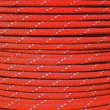 Rol 100 meter - Rood Reflecterend Paracord 550 - #61, Ophalen of Verzenden, Nieuw, Draad