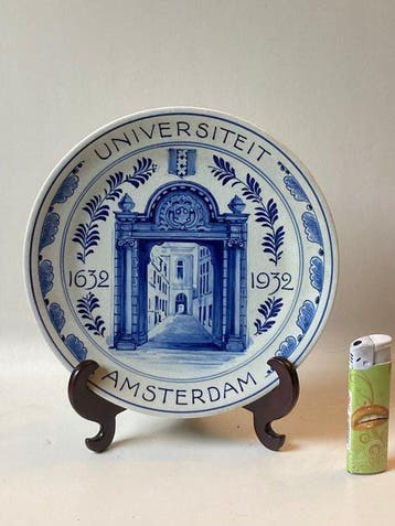 De Porceleyne Fles, Delft - Wandbord - Aardewerk -
